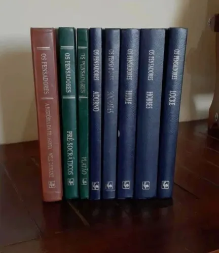 Coleção Os Pensadores - livros de filosofia