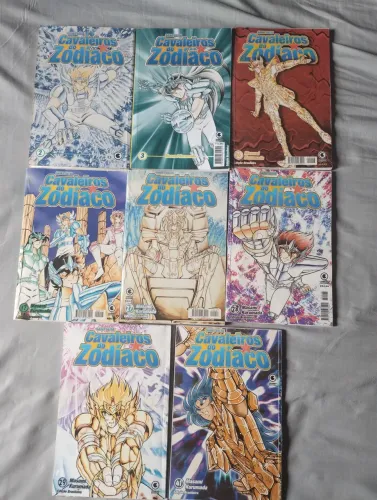 Cavaleiros do zodíaco mangá Conrad anos 2000
