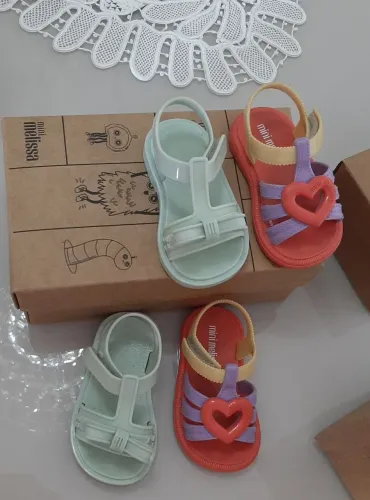Sandálias (2 pares) Mini Melissa Original