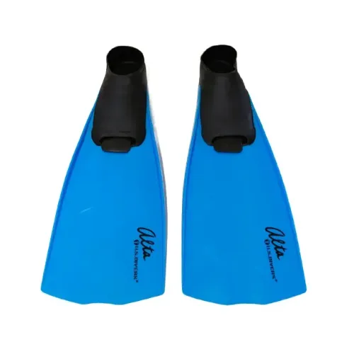 Nadadeira Mergulho Pés De Pato U.s Divers Alta XL 11 -12 Azul Usado Detalhes na descrição