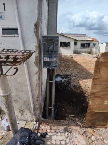 Poste Padrão Cocel Copel Energia BIFASICO