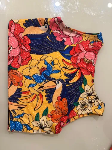 Cropeds:/ TOP regata estampado