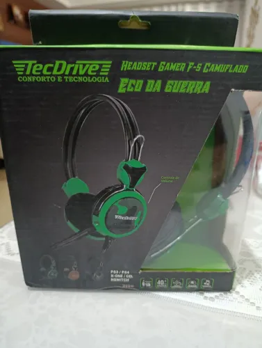 Headset Gamer F-5 Camuflado
