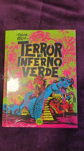 Hq Terror no Inferno Verde Pipoca e Nanquim lacrada