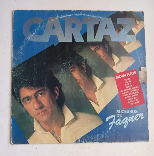 LP Fagner - Cartaz - Sucessos de Fagner - Vinil 1984
