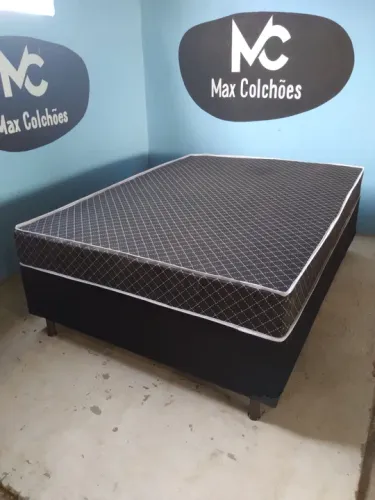 Cama Box Casal, Molas Bonnel - Direto da fábrica !!
