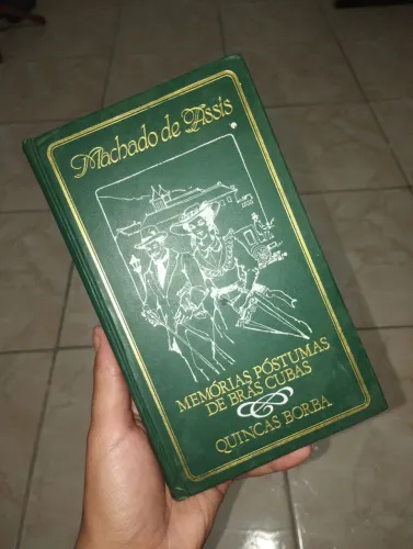 Livro Memórias póstumas de Brás Cubas - Capa dura colecionador 