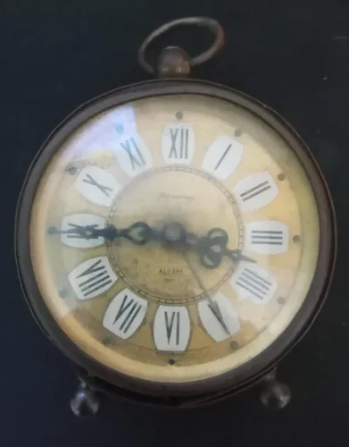 RELÓGIO DESPERTADOR ALEMÃO WEST GERMANY (VINTAGE)