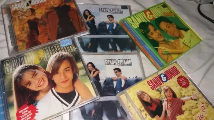 cds sandy e junior coleção