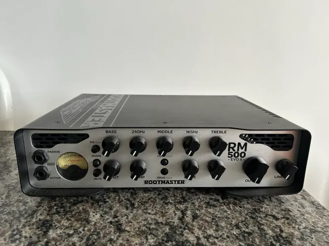 Cabeçote Ashdown para Contratar - Rootmaster RM500 impecável 