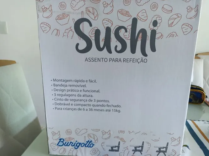 Cadeira para alimentação bebê - assento