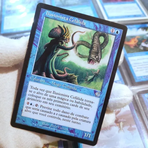 Carta Magic The Gathering - Ilusionista Cefálida