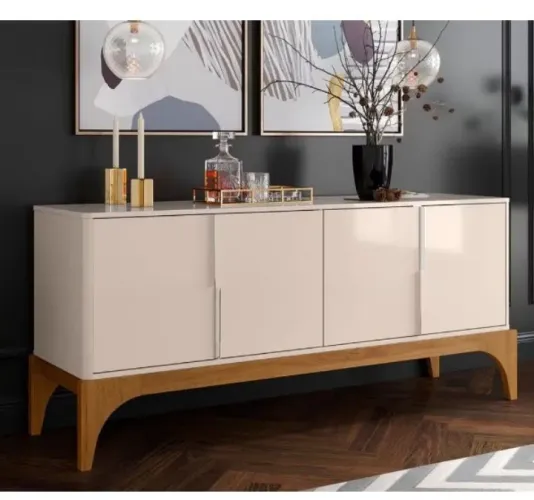 Buffet off white/madero