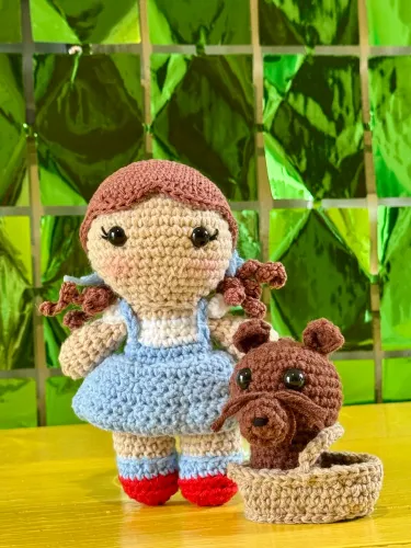 Amigurumi Dorothy e Totó
