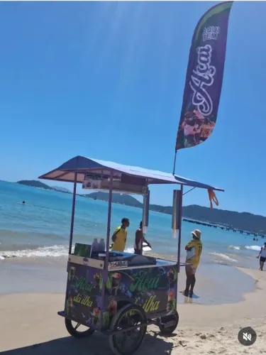 VENDO CARRINHO DE AÇAÍ NOVO COMPLETO