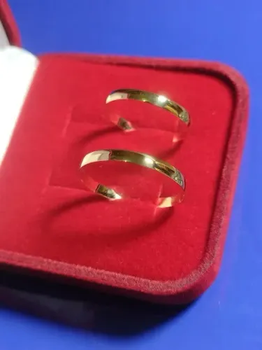 Alianças Ouro 18 Kilates Noivado e Casamento