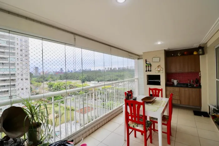Apartamento 4 dorms, 1 suíte, 2 vagas, 117m², varanda gourmet  MAGIC CONDOMINIUM RESORT