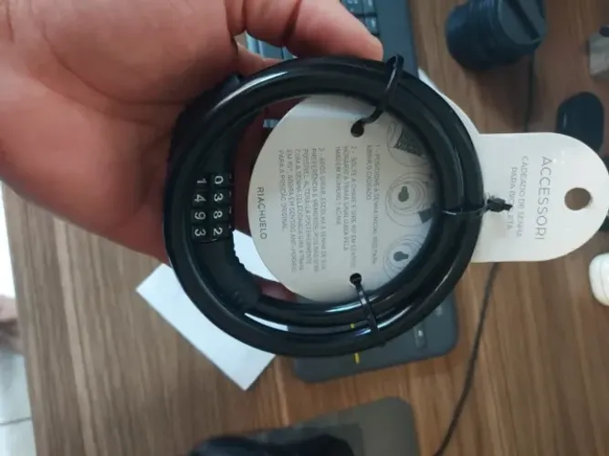 Cadeado Com Senha para Bicicleta