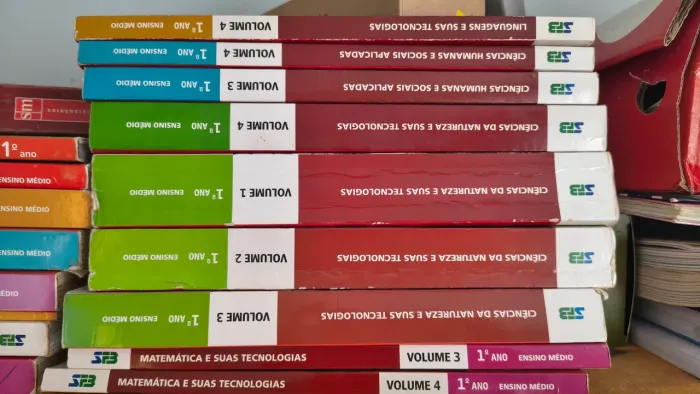 Livros SFB - 1° ano Ensino Médio