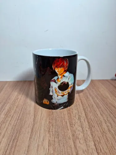 Caneca de Cerâmica Death Note - Kira e Ryuk
