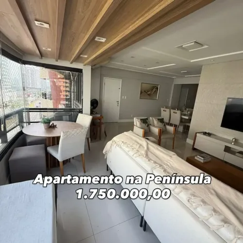 Condomínio Ocean Ville Apartamento Na Península. Reformado e projetado Nascente e ventil