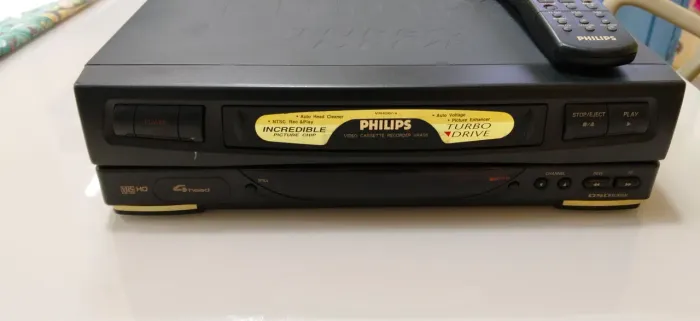 Vídeo cassete Philips para colecionador