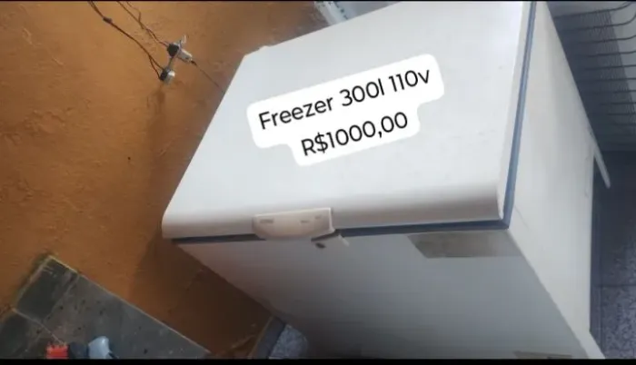 Freezer 300L 110v (só venda)