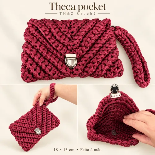 Clutch - bolsa de mão - porta celular
