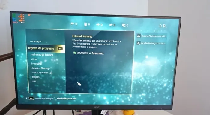 Monitor AOC com tela de 27'' 180hz