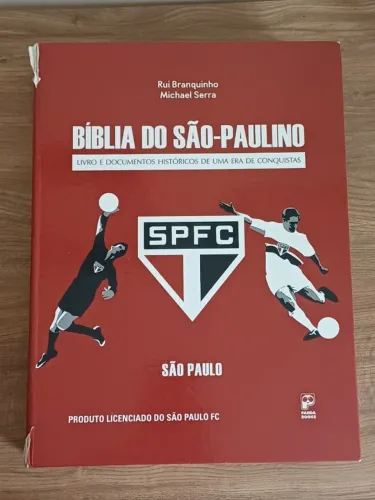 Livro bíblia do são-paulino rui branquinho e michael serra