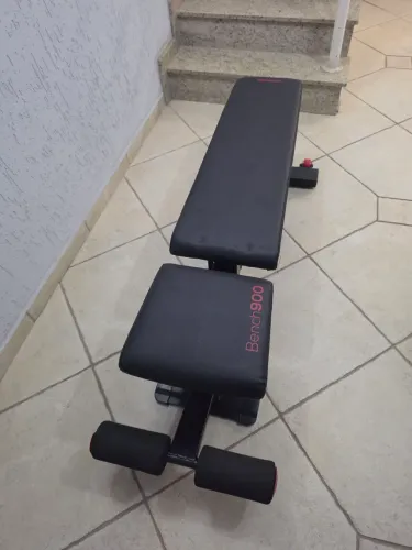 Banco Regulável de Treino B900 Preto