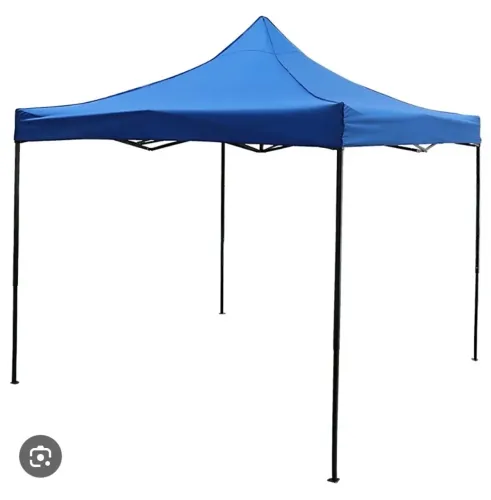 *Tenda Sanfonada 3x3 Azul - Estrutura Reforçada e Fácil de Montar*