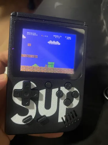 Mini Game Portátil Retrô SUP + Controle + Cabo USB - Funciona Perfeitamente