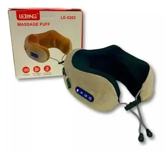 almofada massageadora elétrica Shiatsu com infravermelho ideal pra aliviar dores