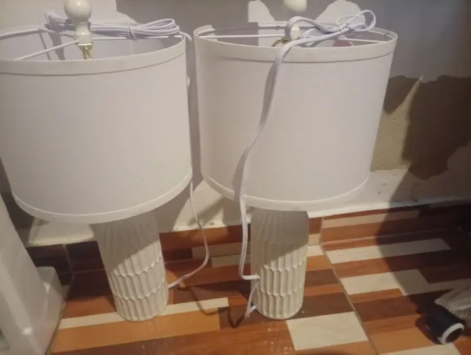 Kit dois abajur lindos no nunca usado 