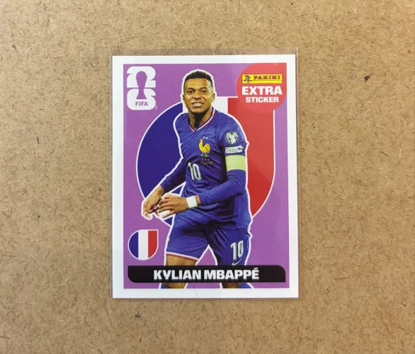 Figurinha Legend Mbappé Lilás