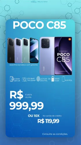 Celular novos e lacrado é garantia 