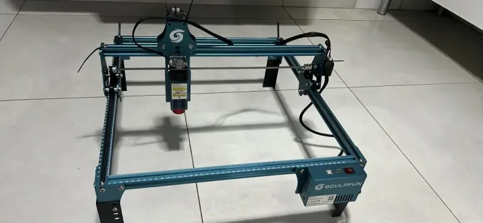 Máquina gravação a laser 