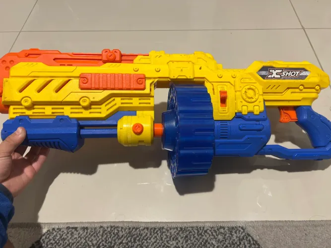 X shot arma de brinquedo