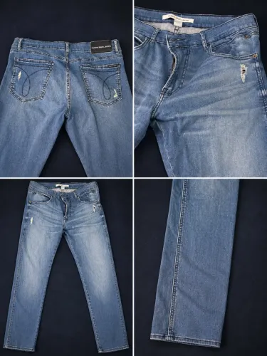 Calça Calvin Klein Jeans Slim Tam 42 - Seminova (Usada 2x) Impecável