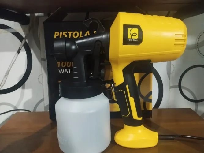 PISTOLA ELÉTRICA DE PINTURA 1000 WATT