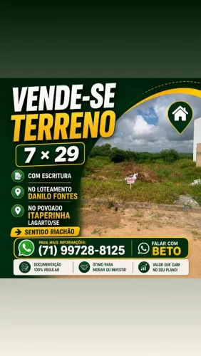Vende- se terreno
