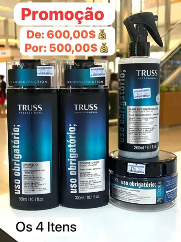 Promoção imperdível kit da Truss 