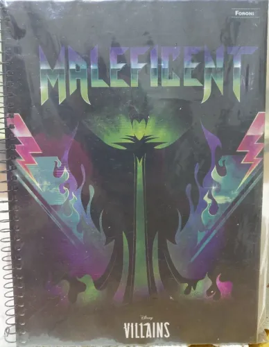Caderno Disney Villains foroni - Malévola/Maleficent