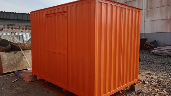 Container almoxarifado 3x2 laranja