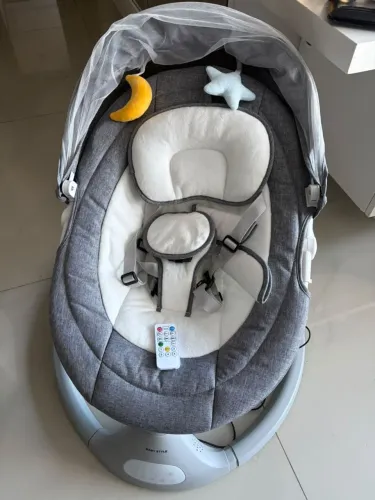 Cadeira de Descanso e Balanço para Bebê Bliss Baby Style