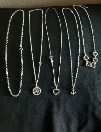 Colar feminino de Prata