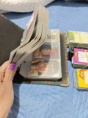 Vendo coleção com 818 cartões telefônicos 