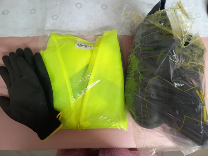 KIT EPI PARA ENTREGADORES - NOVO (NUNCA USADO)