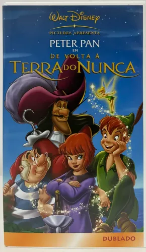 PETER PAN - DE VOLTA À TERRA DO NUNCA - VHS